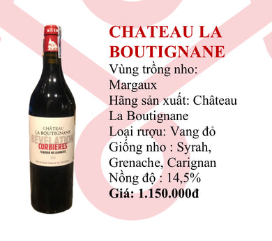 Rượu vang Pháp Chateau La Boutignane