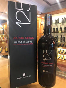 Rượu Vang Đỏ Ý - 125 Primitivo 14% (tạm hết hàng)