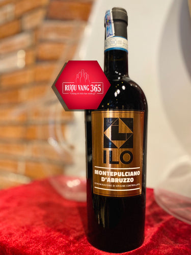 Rượu vang đỏ Ý Ilo Montepulciano